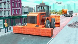 Mega Highway City Road Construction Game