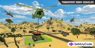 US Army Cargo Helicopter: Flying Simulator