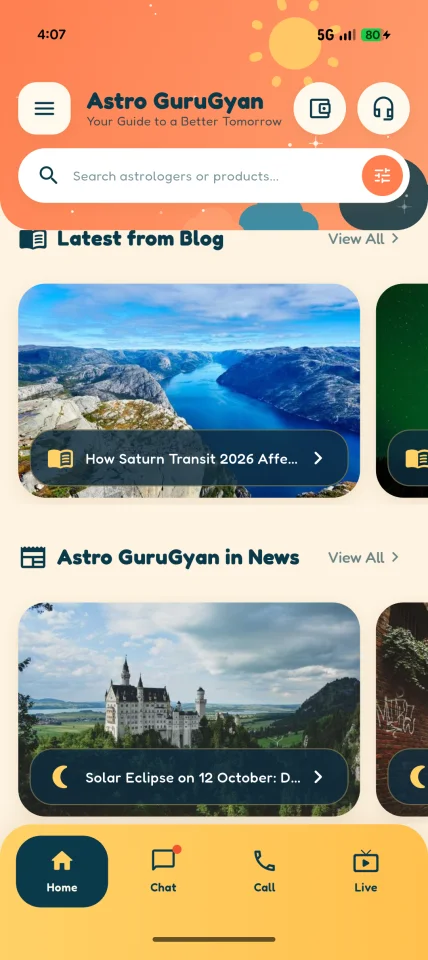 AstroGuruGyan: Astrology Consultation Platform (Flutter, 2 Apps) — screenshot 8