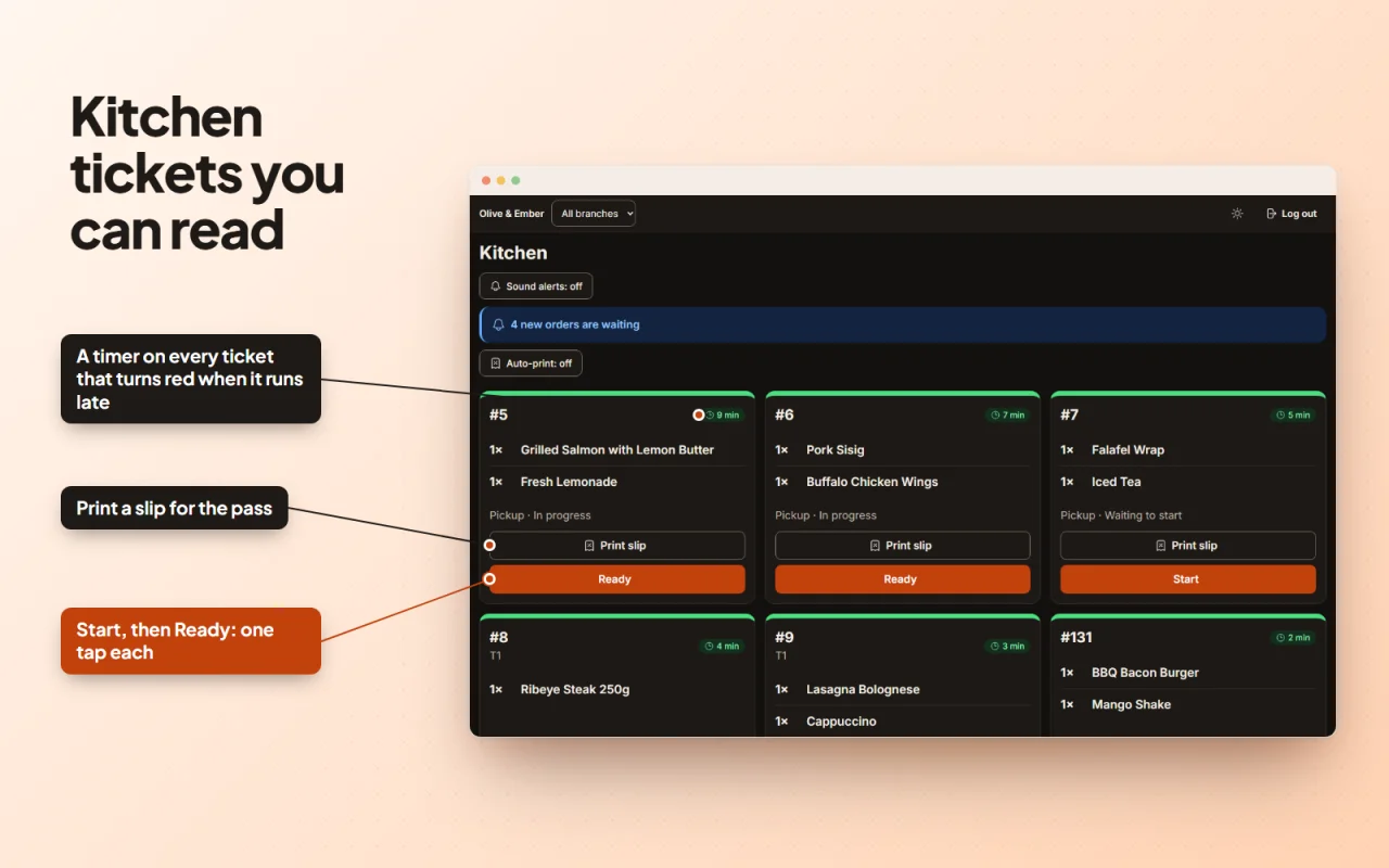 Dine With Us - Laravel Restaurant Ordering, QR Menu, POS & Kitchen Display — screenshot 6