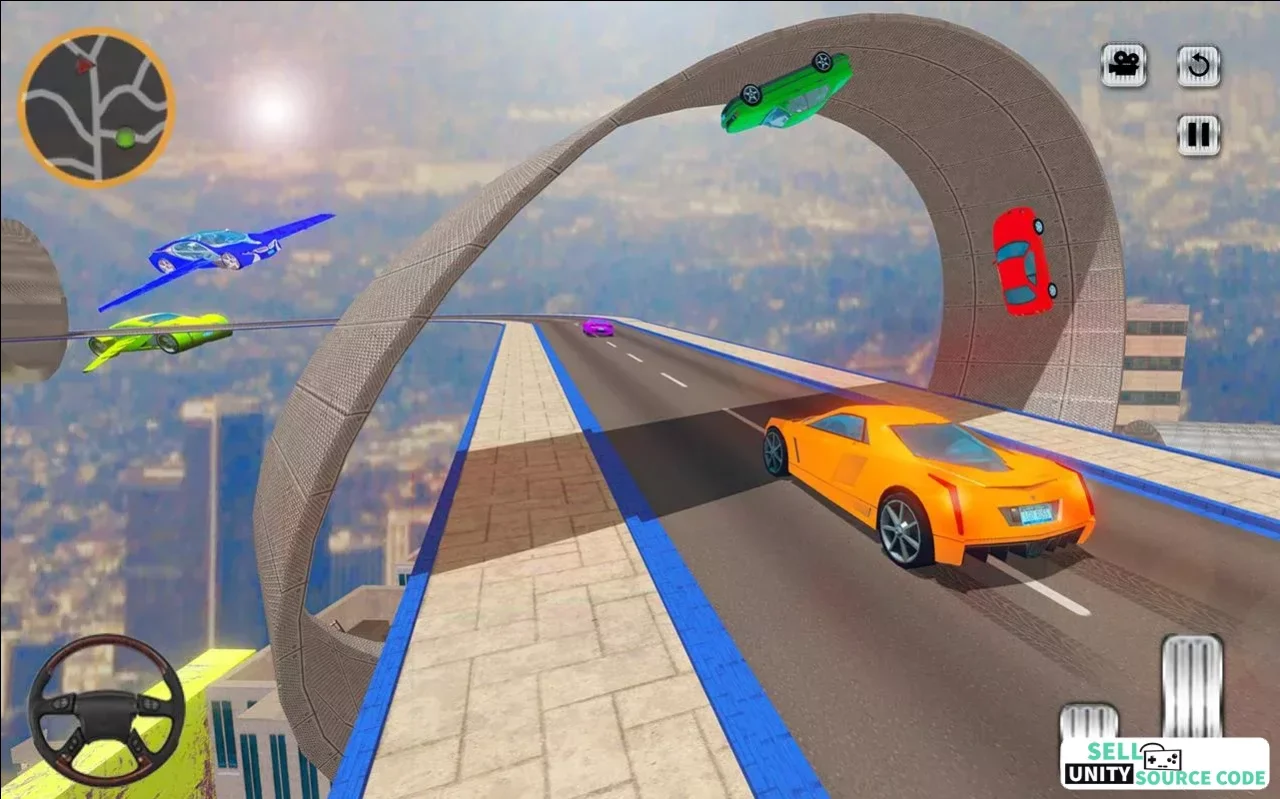 Flying Car Derby Crash Stunts — screenshot 4