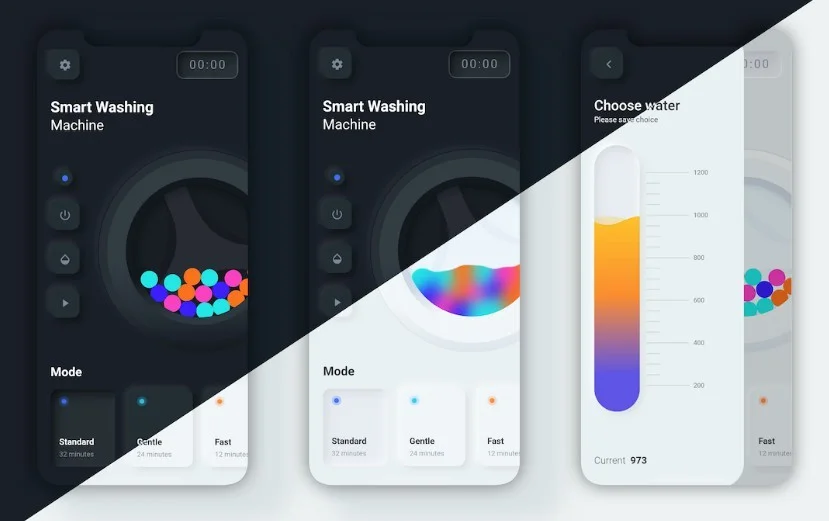 UI Design - Control Smart Washing Machine’s — screenshot 2