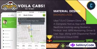 Taxi Booking App a Complete Clone of UBER with User