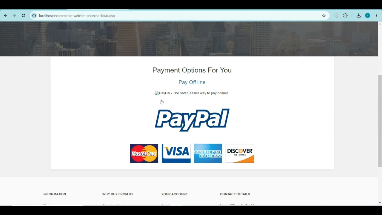 Complete E-Commerce Website in PHP and MySQL — screenshot 2