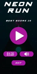 Neon Run Game