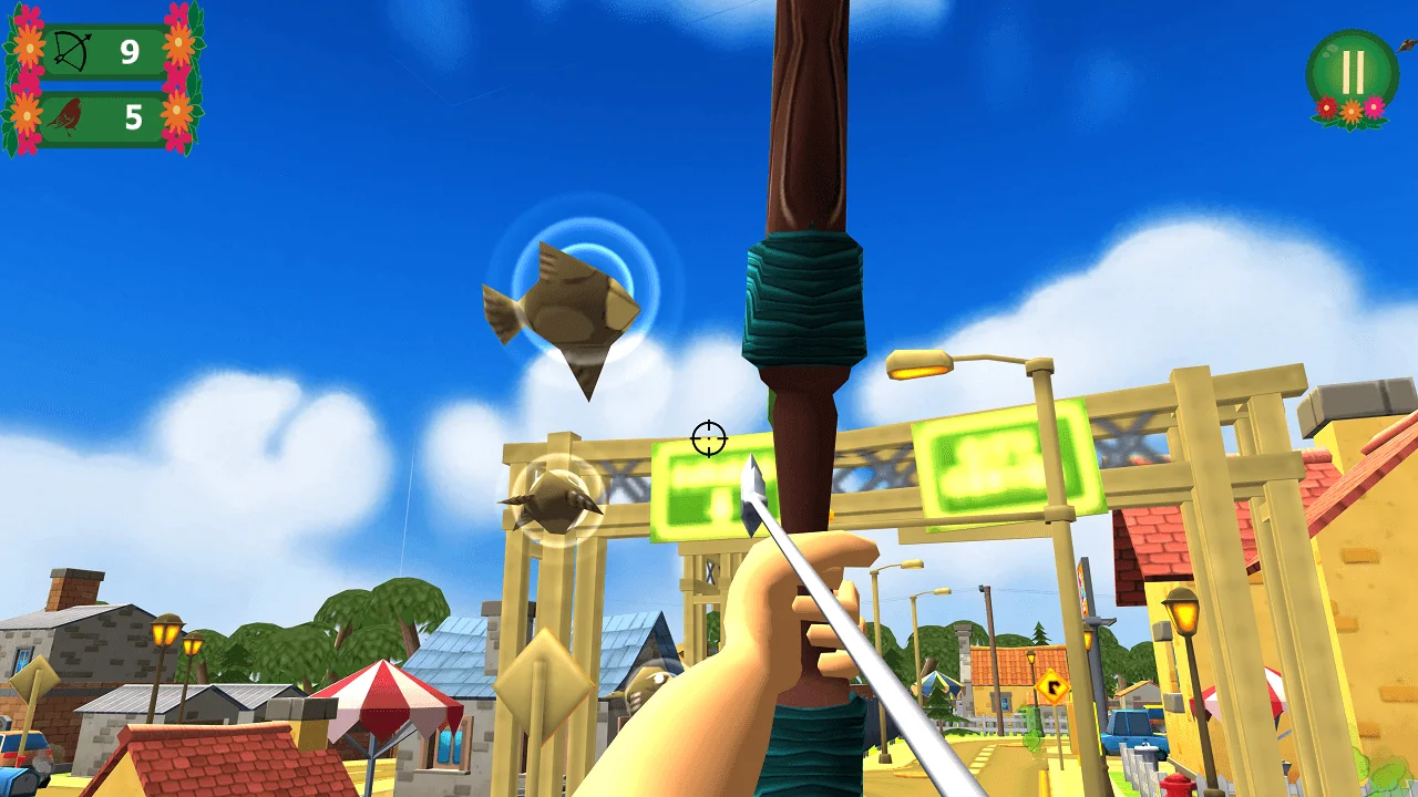 Archery Apple Shooter 3D: Slingshot Knockdown Shooting 64 Bit — screenshot 1