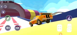 Toon Car Stunt Driving 3D Game