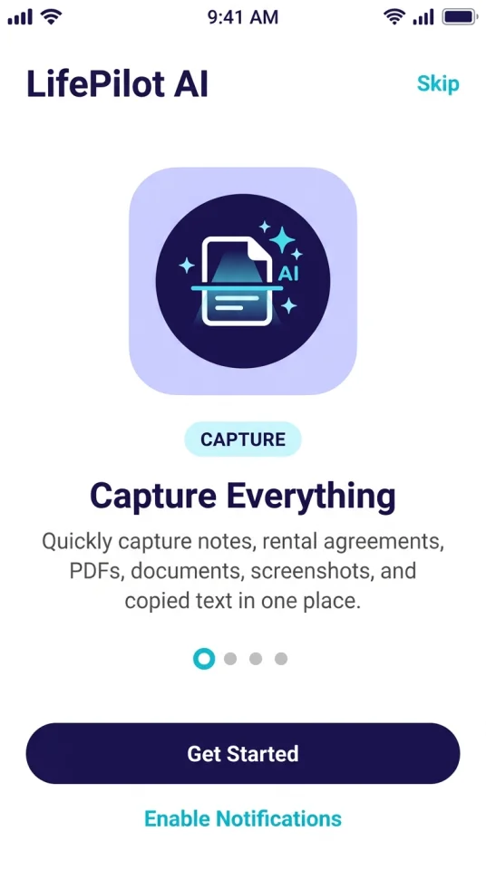 LifePilot AI — screenshot 1