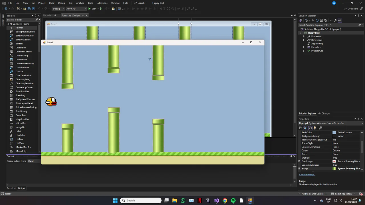 Flappy Bird Game — screenshot 2