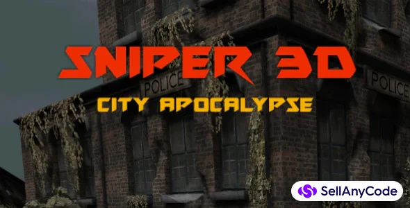 Sniper 3D: City Apocalypse (Unity3D Game + AdMob Ads)