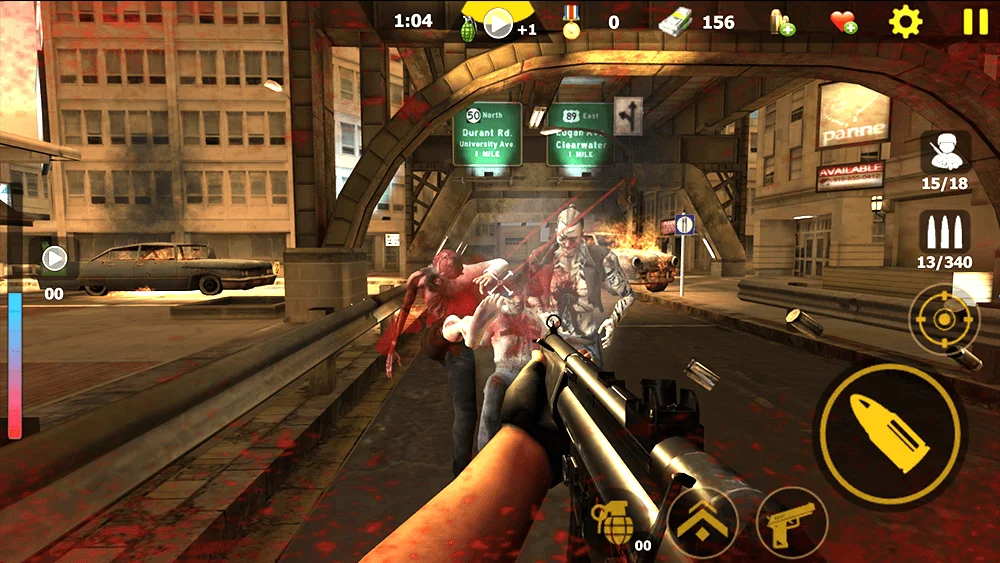 Zombie Shooter Survival Killer: Death Target 3D — screenshot 2