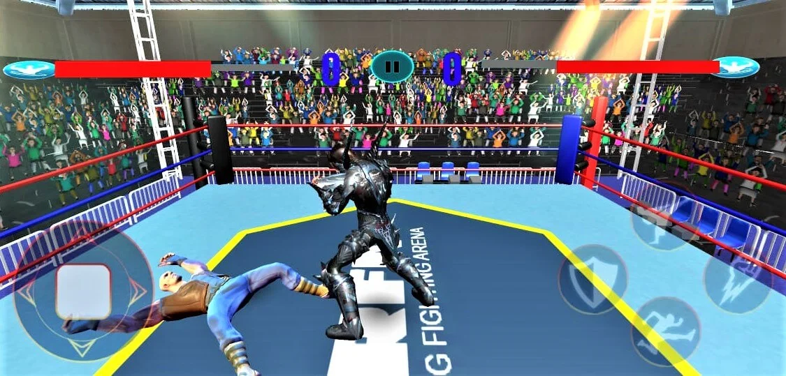 Heroes vs Gangster Ring Fighting: Kung Fu Karate Challenge 2021 — screenshot 3