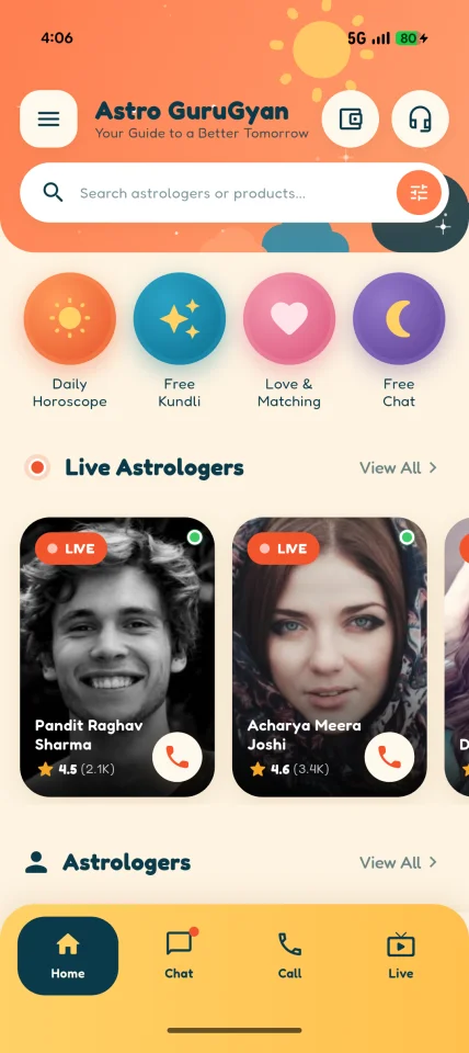 AstroGuruGyan: Astrology Consultation Platform (Flutter, 2 Apps) — screenshot 7