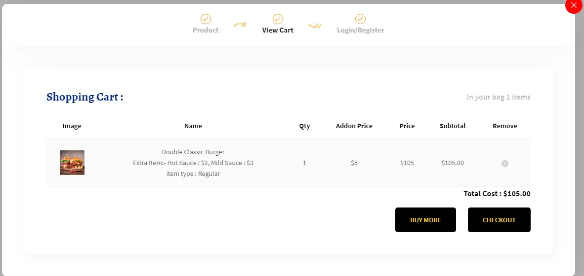 FoodBook | Online Food Ordering & Delivery System for WordPress with One-Click Order Printing — screenshot 5
