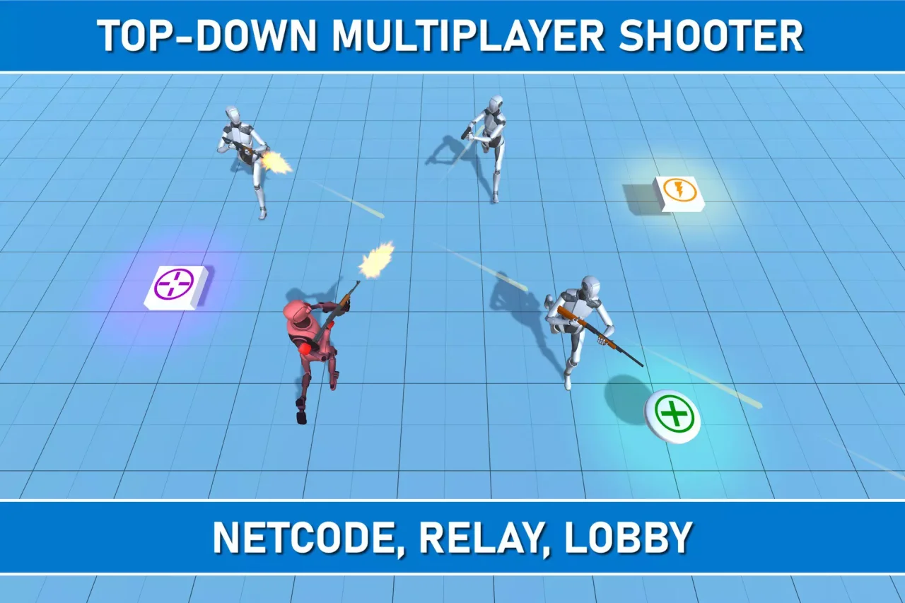 Multiplayer Top-Down Shooter Template — screenshot 1