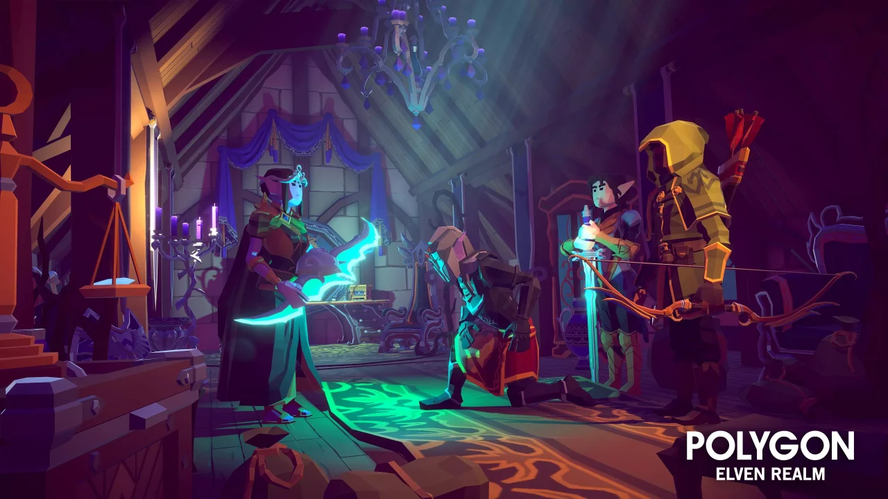 POLYGON - Elven Realm - Low Poly 3D Art by Synty — screenshot 3