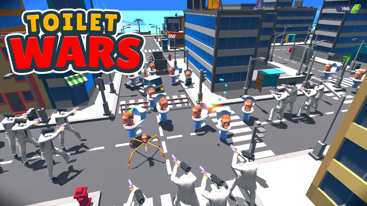 Skibidi Toilet Wars: Shooting Trending Game — screenshot 1