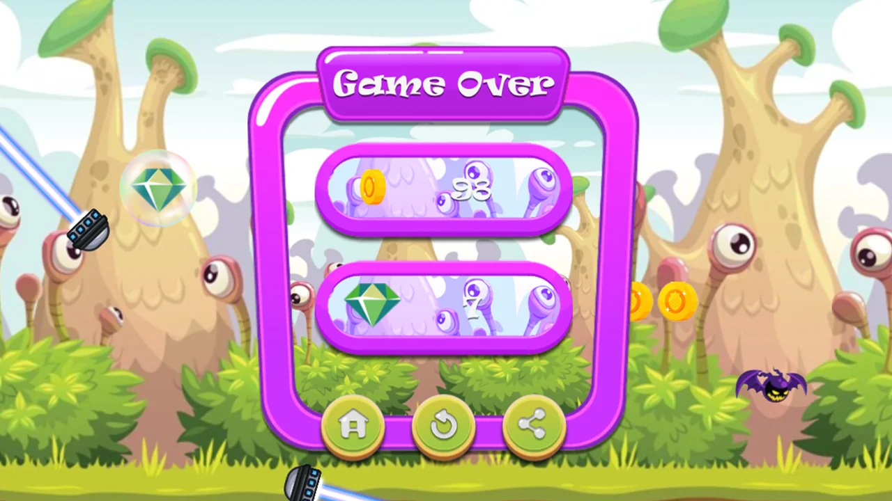 UFO Rush 2 Game Template — screenshot 5