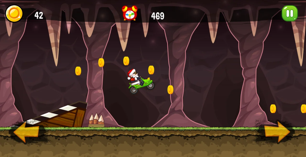 Santa Moto Race: Buildbox Game — screenshot 10