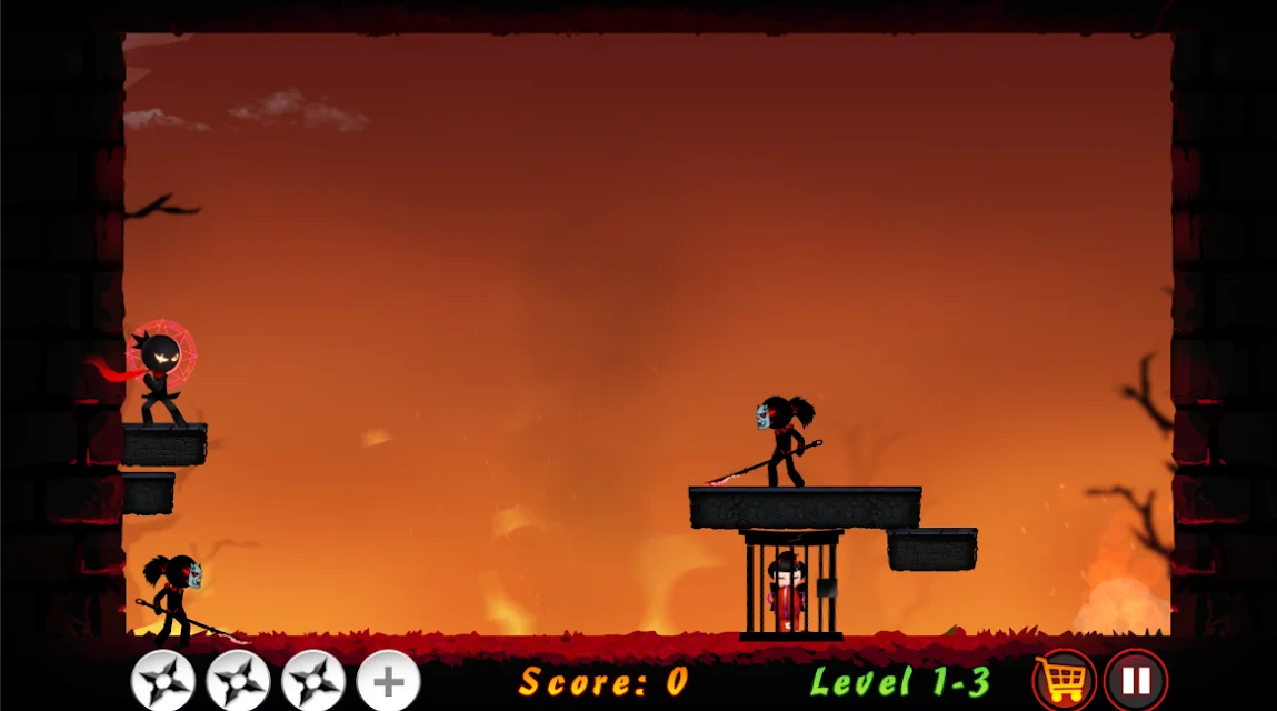 Stickman Ninja Warrior — screenshot 2