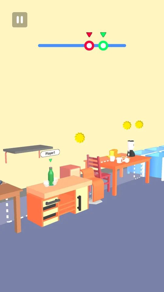 Flips and Bottles: PvP Bottle Jump — screenshot 1
