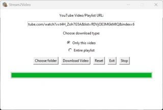Stream2Video