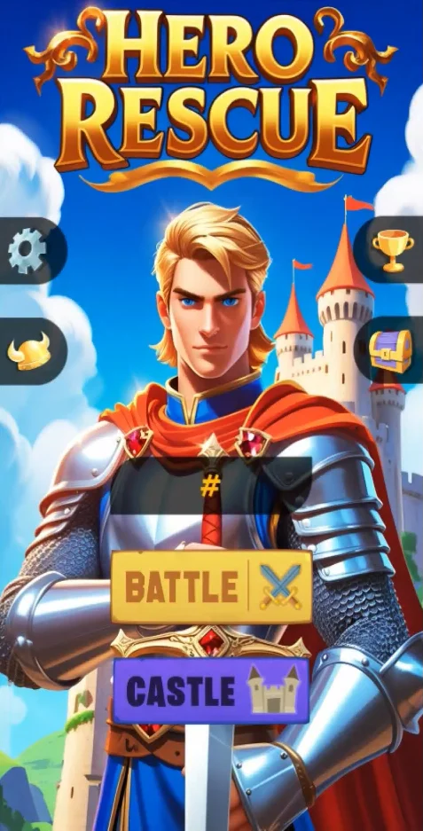 Hero Rescue Unity Game Clone — screenshot 1
