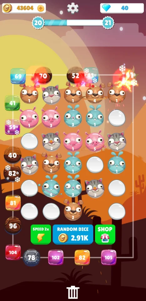 Merge Animals Tower Defense – Original Casual Game — screenshot 2