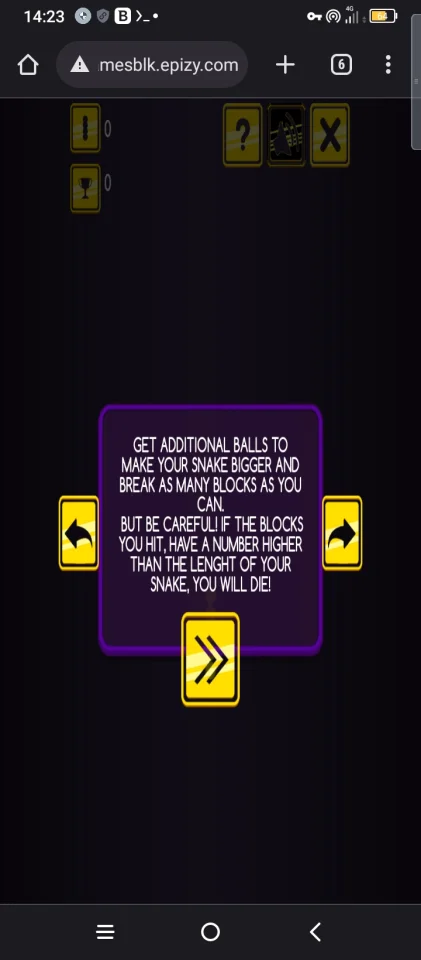 Snake Game Android AdMob — screenshot 4