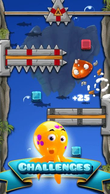 Octopus World Addictive Android Game — screenshot 5