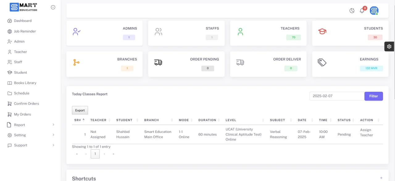 Smart Tuition Centre CMS System - Full Automatic (Stripe & Bank Payment Gateway) — screenshot 2