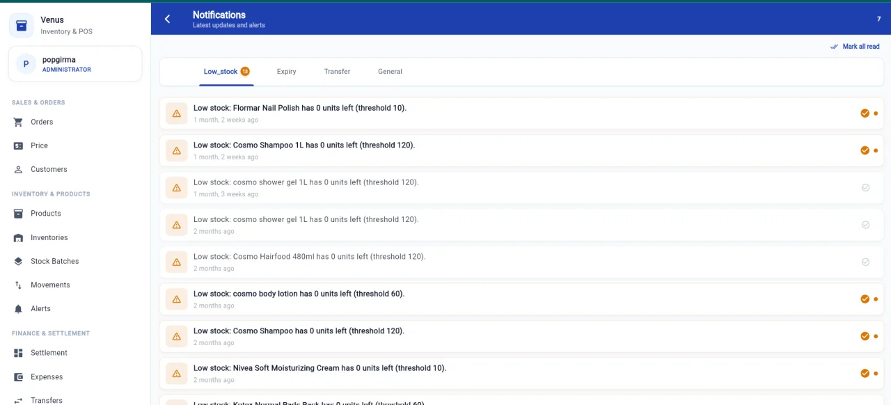 Smart POS & Inventory System - 100% Offline Flutter & SQLite — screenshot 5