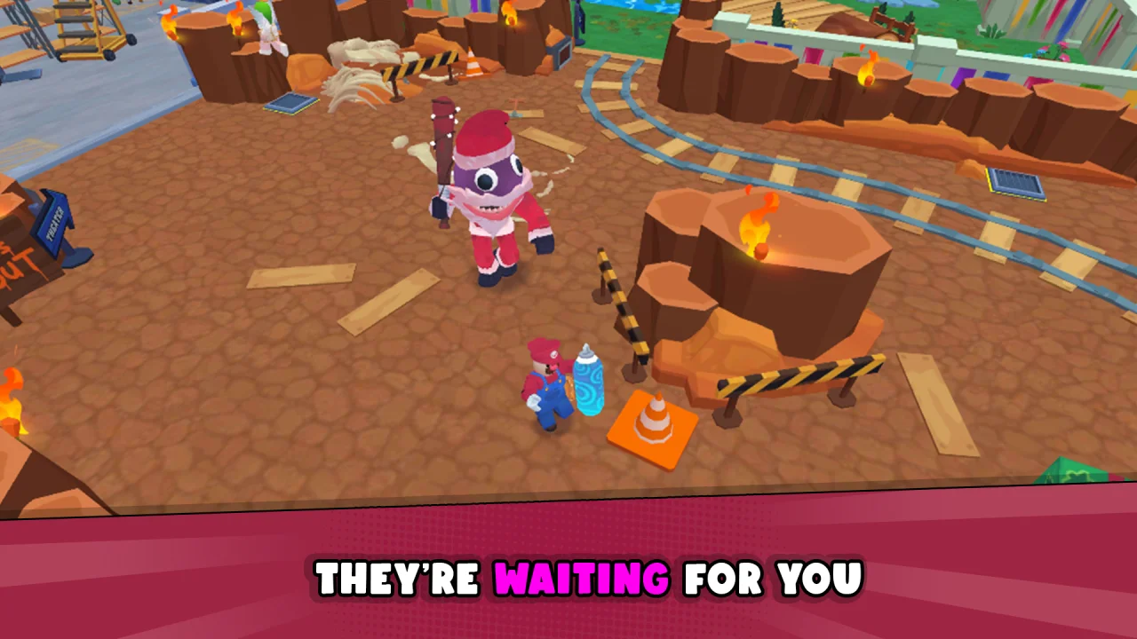 Rainbow Alphabet Survivor 3D — screenshot 2