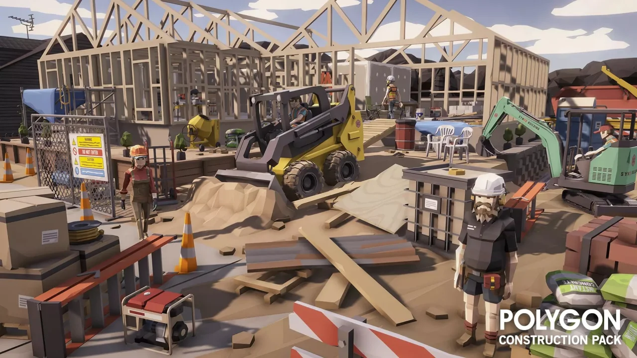POLYGON Construction - Low Poly 3D Art by Synty — screenshot 5
