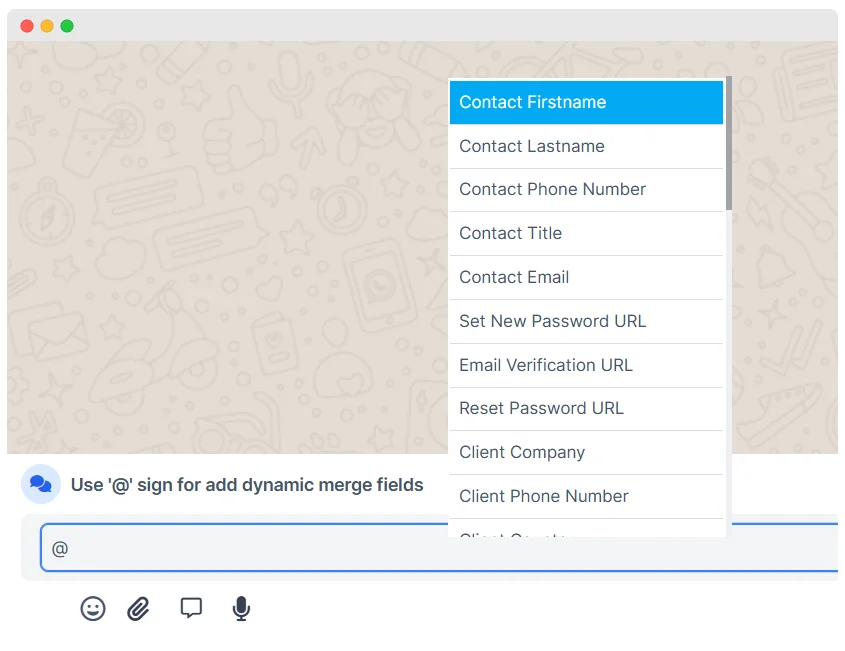 WhatsBot - WhatsApp Marketing, Bot, Chat & AI Personal Assistant Module for Perfex CRM — screenshot 4
