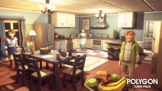 POLYGON Town Pack - Low Poly 3D Art by Synty