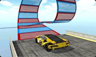 Extreme Mega Ramp Stunt Car Racing: Impossible Track Stunt