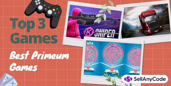 3 Premium Games Bundle - Best Unity Games