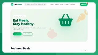 Modern Responsive E-Commerce HTML Templates Pack
