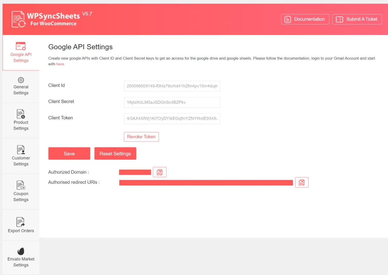 WooCommerce Google Spreadsheet Addon - (Import / Export) — screenshot 4