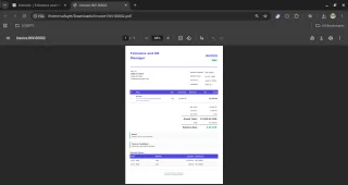 FxInvoice and HR Manager