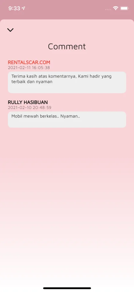 Carent - Rent Car Full Flutter v.2.8 App with Chat & API Backend — screenshot 4