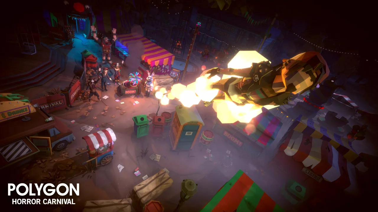 POLYGON Horror Carnival - Low Poly 3D Art by Synty — screenshot 1