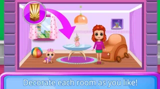 Doll House Game: Design and Decoration