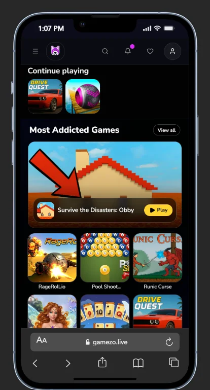 GameZO.live — screenshot 4