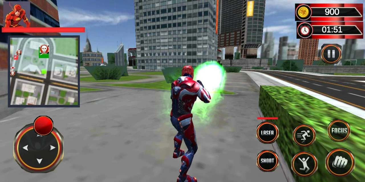 Very Premium Superheroes Game Template — screenshot 7
