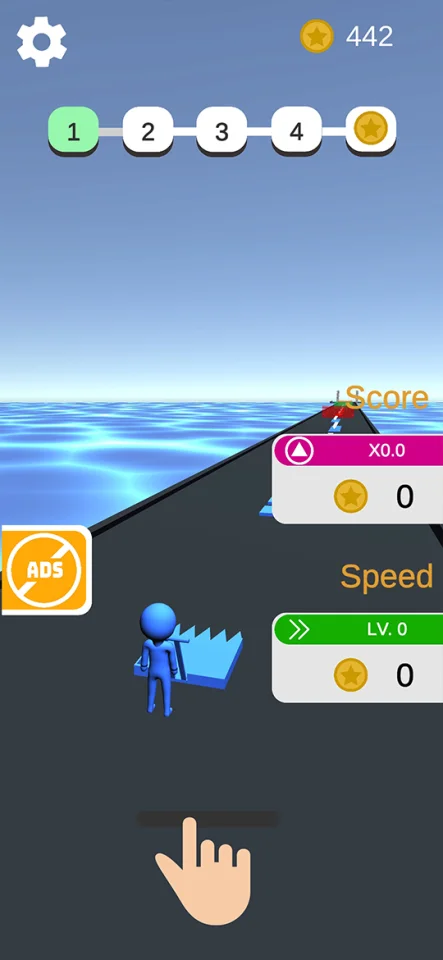Stack Surfer - Stack Run 3D (Unity Game Template + UnityAds) — screenshot 2