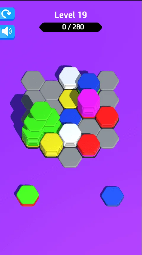 Hexa Sort 3D Puzzle — screenshot 4