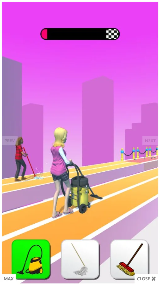 Cleaner Run - Unity - AdMob — screenshot 5