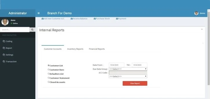 Lease Management System — screenshot 3
